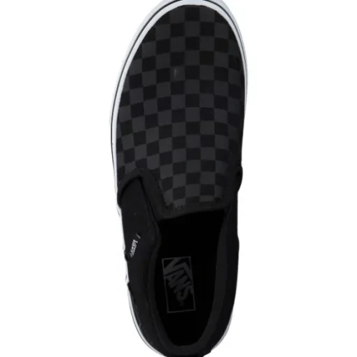 Vans Asher Checkers VN000VH0, Sneakers Low, Kinder, Schwarz