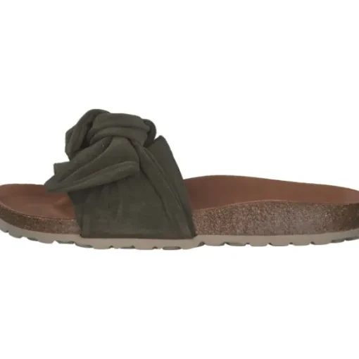 Verbenas Roxy Velour 330047, Plateau-Pantoletten, Damen, Schwarz