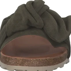 Verbenas Roxy Velour 330047, Plateau-Pantoletten, Damen, Schwarz