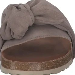 Verbenas Roxy Velour 330047, Plateau-Pantoletten, Damen, piedra