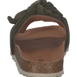 Verbenas Roxy Velour 330047, Plateau-Pantoletten, Damen, Schwarz