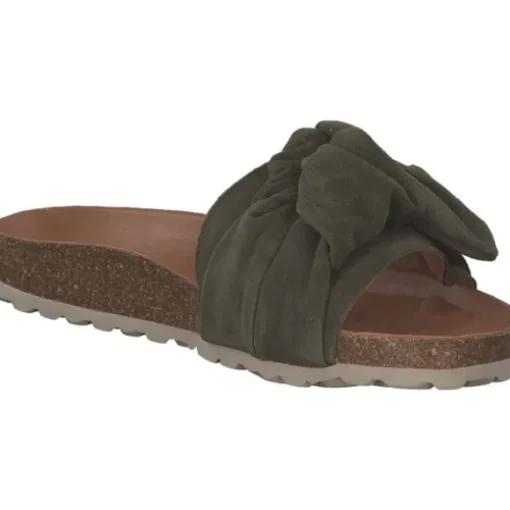 Verbenas Roxy Velour 330047, Plateau-Pantoletten, Damen, Schwarz