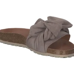 Verbenas Roxy Velour 330047, Plateau-Pantoletten, Damen, piedra