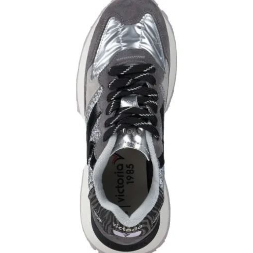 Victoria 8807103, Schnürschuhe, Damen, PLATA