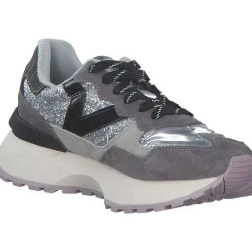 Victoria 8807103, Schnürschuhe, Damen, PLATA