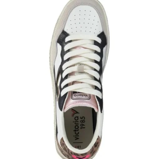 Victoria 8806104-43 SMASH-ANIMAL POP FUCSIA, Schnürschuhe, Damen, FUCSIA / LEO