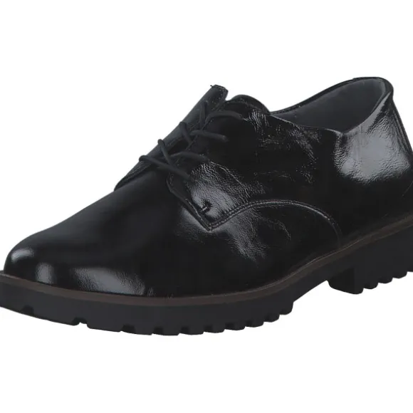 Waldläufer 772001-143/001 Elisa H, Schnürschuhe, Damen, Schwarz