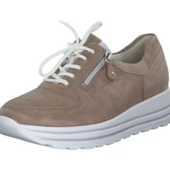 Waldläufer 758008-203/230, Schnürschuhe, Damen, TAUPE WEISS
