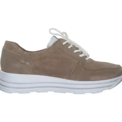 Waldläufer 758008-203/230, Schnürschuhe, Damen, TAUPE WEISS