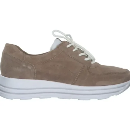 Waldläufer 758008-203/230, Schnürschuhe, Damen, TAUPE WEISS