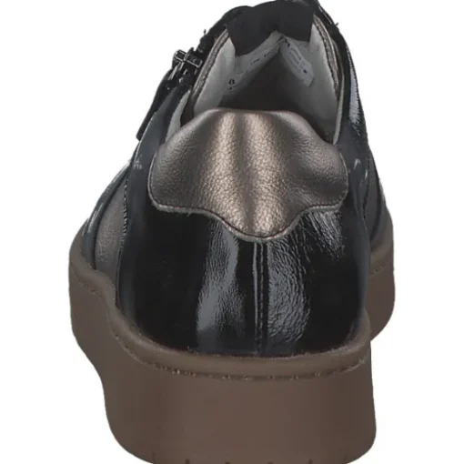 Waldläufer 754004-203/370 Yuna H, Schnürschuhe, Damen, schwarz bronze