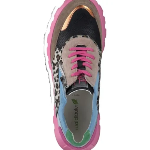 Waldläufer Ajala 993004, Schnürschuhe, Damen, Mehrfarbig/Pink