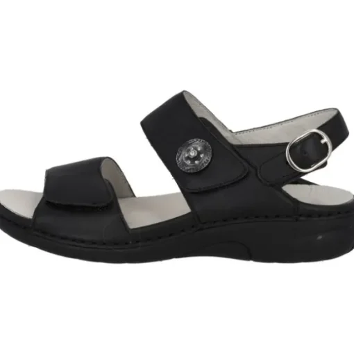 Waldläufer Gunna 204001, Sandaletten, Damen, schwarz