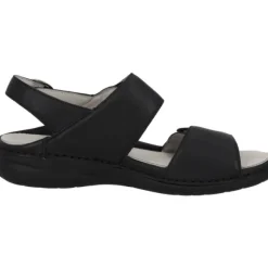 Waldläufer Gunna 204001, Sandaletten, Damen, schwarz