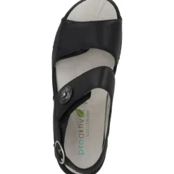 Waldläufer Gunna 204001, Sandaletten, Damen, schwarz