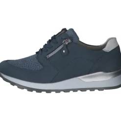 Waldläufer Hiroko Soft H64007, Sneakers Low, Damen, denim