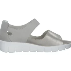 Waldläufer K-Adea 658801, Sandalen, Damen, SILBER CEMENT