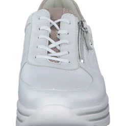 Waldläufer Lana 758009, Schnürschuhe, Damen, Weiß/Rose