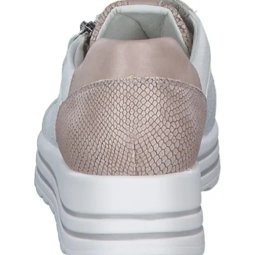 Waldläufer Lana 758009, Schnürschuhe, Damen, Weiß/Rose