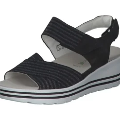 Waldläufer Michelle 728005, Klassische Sandalen, Damen, Schwarz