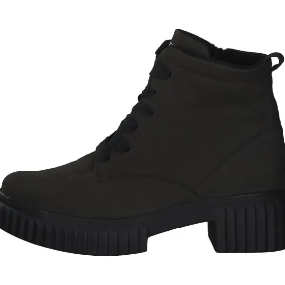 Waldläufer Nala 789802, Schnürstiefeletten, Damen, Grau (Schiefer)
