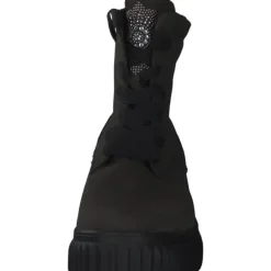 Waldläufer Nala 789802, Schnürstiefeletten, Damen, Grau (Schiefer)