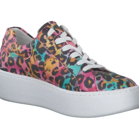 Waldläufer Nicky 733011, Schnürschuhe, Damen, Leo Multi