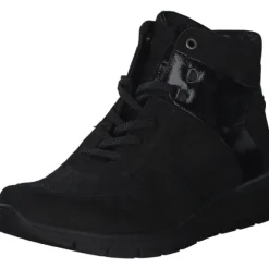 Waldläufer Ramona 626K82, Schnürstiefeletten, Damen, Schwarz