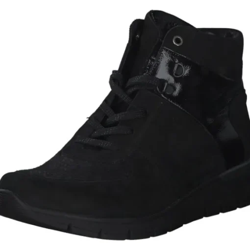 Waldläufer Ramona 626K82, Schnürstiefeletten, Damen, Schwarz