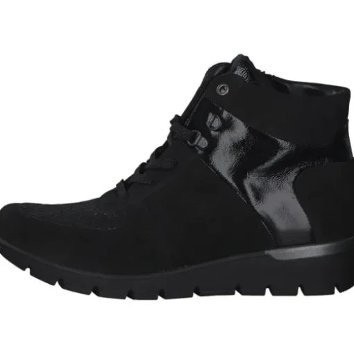 Waldläufer Ramona 626K82, Schnürstiefeletten, Damen, Schwarz