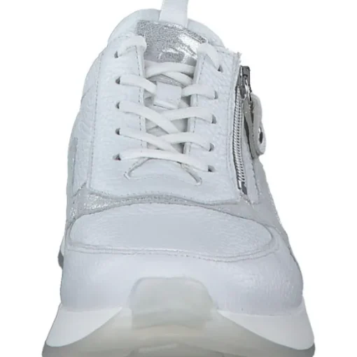 Waldläufer Vicky 752002, Schnürschuhe, Damen, WEISS SILBER