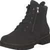 Waldläufer Xara 975901, Winterstiefel, Damen, Grau (Carbon)
