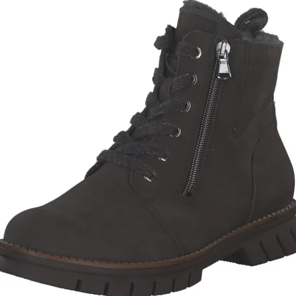 Waldläufer Xara 975901, Winterstiefel, Damen, Grau (Carbon)
