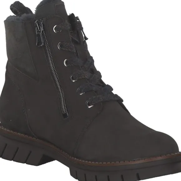 Waldläufer Xara 975901, Winterstiefel, Damen, Grau (Carbon)
