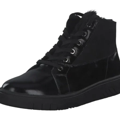Waldläufer Yuna 754801, Winterstiefel, Damen, schwarz